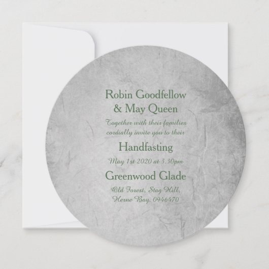 Einladung zur Ewigkeit (Vorderseite)