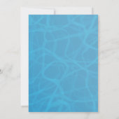 Einladung zur Exotic Tropical Beach Graduation Par (Rückseite)