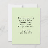 Einladung zur exotischen Verlobung (Rückseite)