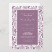 Einladung zur Extravaganten Blumenbesichtigung (La (Vorne/Hinten)