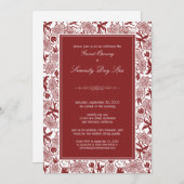 Einladung zur Extravaganten Blumenbesichtigung (Ma (Vorne/Hinten)