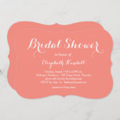 Einladung zur extravaganten Dusche (Vorne/Hinten)