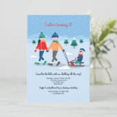 Einladung zur Familienbuchung (Stehend Vorderseite)