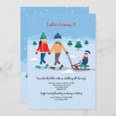 Einladung zur Familienbuchung (Vorne/Hinten)