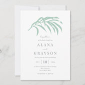 Einladung zur farbenprächtigen Hochzeitsfeier in T (Vorderseite)