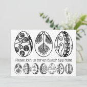 Einladung zur Färbung von Eizellen von Hand (Stehend Vorderseite)