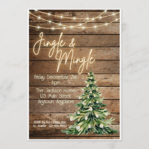 Einladung zur Farmhouse Jingle & Mingle Feiertagsf