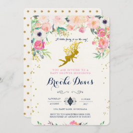 Einladung zur Fee-Baby-Dusche