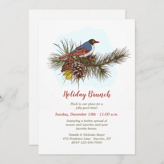 Einladung zur Feier (Vorne/Hinten)