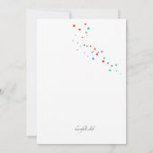 Einladung zur Feier (Rückseite)