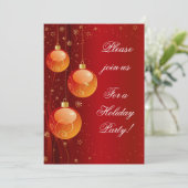 Einladung zur Feier (Stehend Vorderseite)