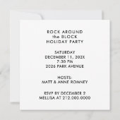 Einladung zur Feier (Rückseite)