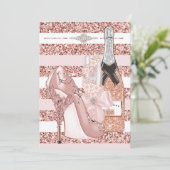 Einladung zur Feier (Stehend Vorderseite)