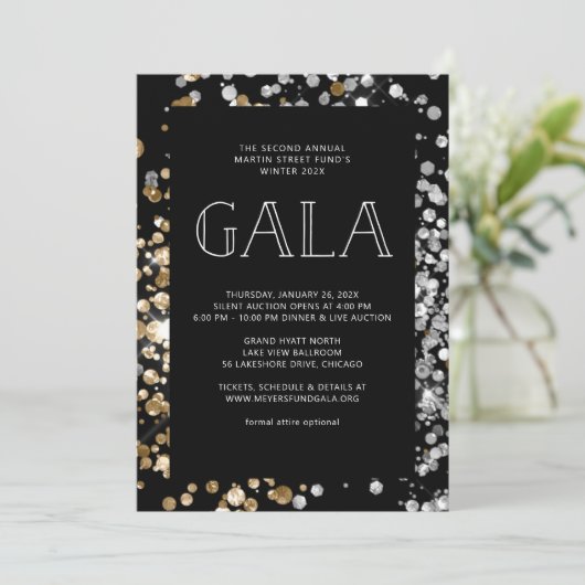 Einladung zur Feier (Stehend Vorderseite)