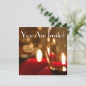 Einladung zur Feier (Stehend Vorderseite)