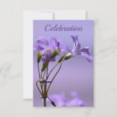 Einladung zur Feier (Vorderseite)