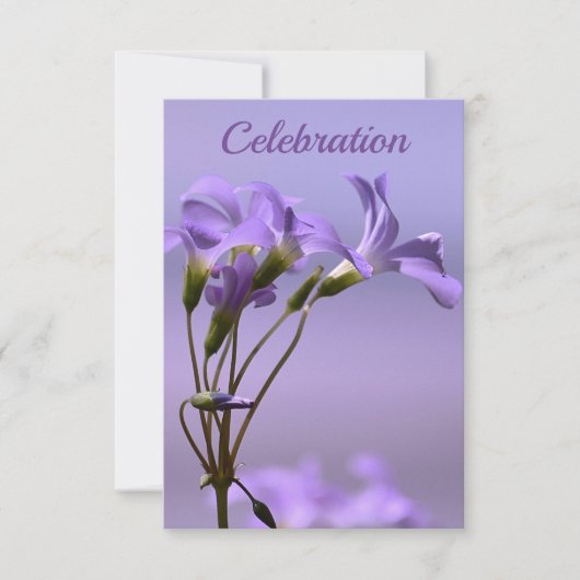 Einladung zur Feier (Vorderseite)