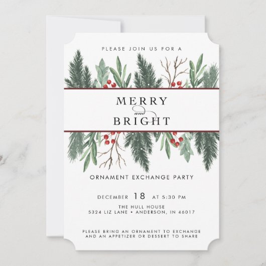 Einladung zur Feier (Vorderseite)