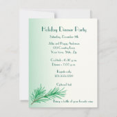 Einladung zur Feier (Rückseite)