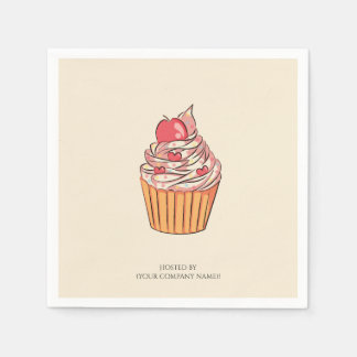 Einladung zur Feier der farbenfrohen Arbeit Serviette