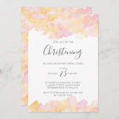 Einladung zur Feier der Feierlichkeiten in Rosa un (Vorne/Hinten)