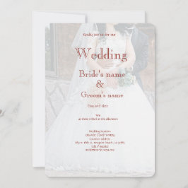 Einladung zur Feier des Brautparty