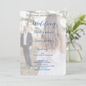 Einladung zur Feier des Brautparty (Stehend Vorderseite)