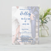 Einladung zur Feier des Brautparty (Stehend Vorderseite)