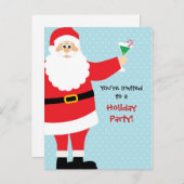 Einladung zur Feier Postkarte (Vorne/Hinten)