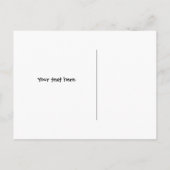 Einladung zur Feier Postkarte (Rückseite)