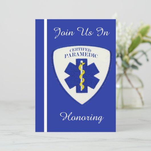 Einladung zur feierlichen Ruhestandsregelung (Stehend Vorderseite)