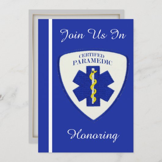 Einladung zur feierlichen Ruhestandsregelung (Vorne/Hinten)