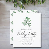 Einladung zur Feiertagspartei