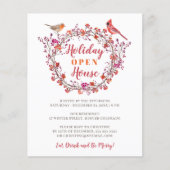 Einladung zur Feiertagsparty (Vorderseite)