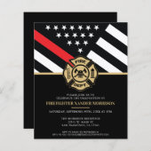 Einladung zur Feuerwehrmannschaft (Vorne/Hinten)
