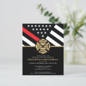 Einladung zur Feuerwehrmannschaft (Stehend Vorderseite)