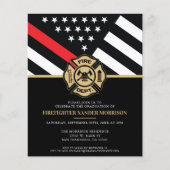 Einladung zur Feuerwehrmannschaft (Vorderseite)