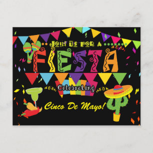 Einladung zur Fiesta Cinco De Mayo Feier Party