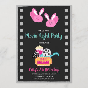 Einladung zur Film-Pyjama-Party