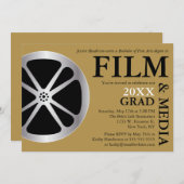 Einladung zur Film- und Mediaabteilung (Vorne/Hinten)