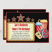 Einladung zur Filmnacht (Vorne/Hinten)