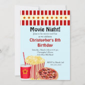 Einladung zur Filmnacht (Vorderseite)