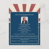 Einladung zur Finanzierung politischer Kampagnen i Postkarte (Vorderseite)