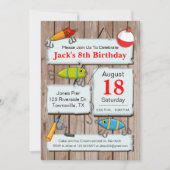 Einladung zur Fischerei (Vorderseite)