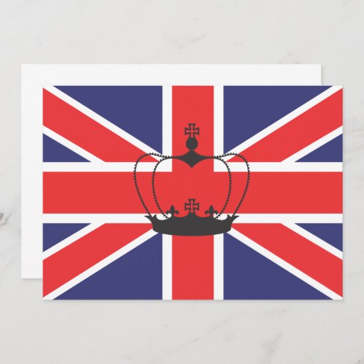 Einladung zur Flagge der Union (Vorne/Hinten)