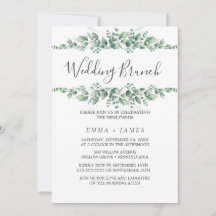 Einladung zur Foliage Wedding