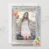 Einladung zur Foto Graduation Party (Vorderseite)