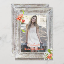 Einladung zur Foto Graduation Party