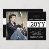 Einladung zur Foto-Graduationspartei (Vorne/Hinten)