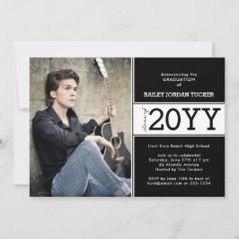 Einladung zur Foto-Graduationspartei